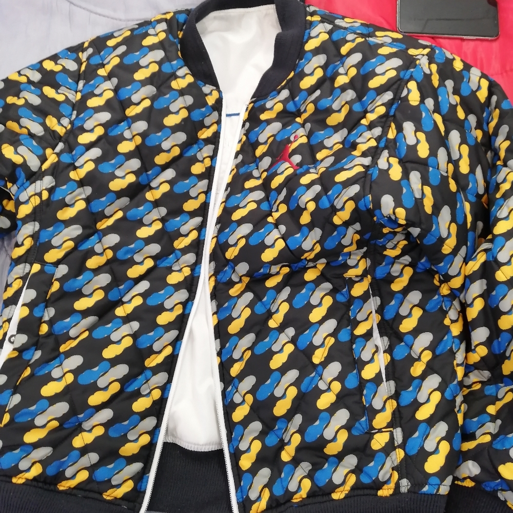 Jordan reversible bomber jacket